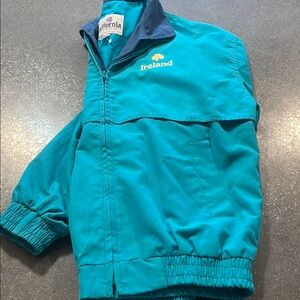 Teal Windbreaker